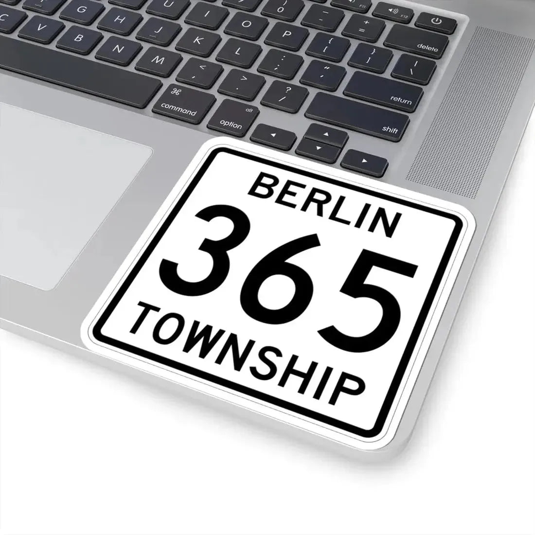 Berlin Township Route 365 Holmes County Ohio (Ohio) (Road Sign) STICKER Vinyl Kiss-Cut Decal - The Sticker Space