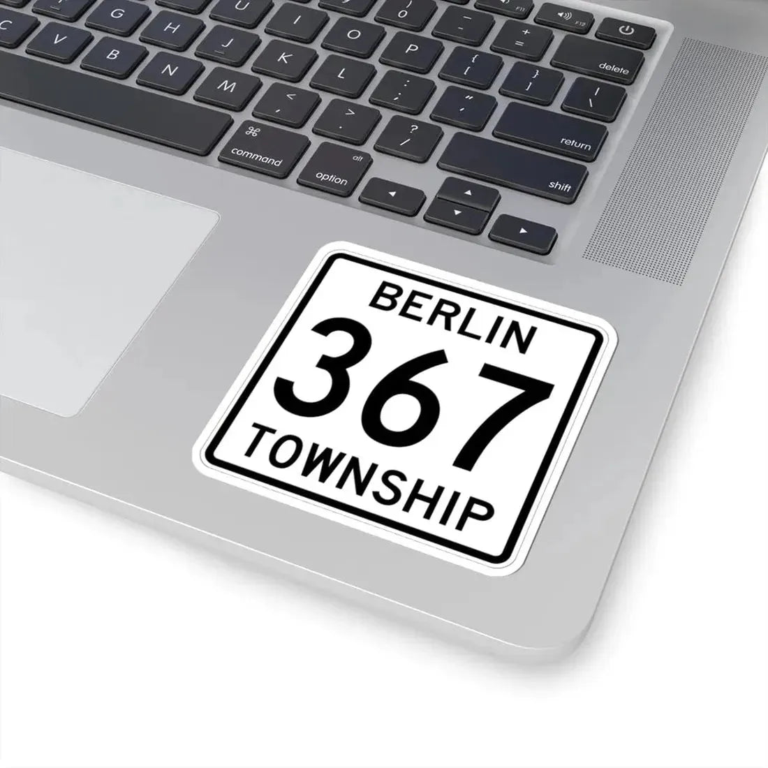 Berlin Township Route 367 Holmes County Ohio (Ohio) (Road Sign) STICKER Vinyl Kiss-Cut Decal - The Sticker Space