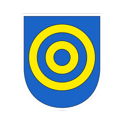 Berlingen Wappen (Switzerland) (Coat of Arms) STICKER Vinyl Kiss-Cut Decal 2 Inch White - The Sticker Space