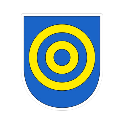 Berlingen Wappen (Switzerland) (Coat of Arms) STICKER Vinyl Kiss-Cut Decal 3 Inch White - The Sticker Space