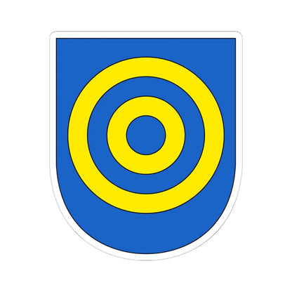 Berlingen Wappen (Switzerland) (Coat of Arms) STICKER Vinyl Kiss-Cut Decal 6 Inch White - The Sticker Space