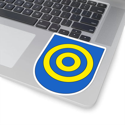 Berlingen Wappen (Switzerland) (Coat of Arms) STICKER Vinyl Kiss-Cut Decal - The Sticker Space
