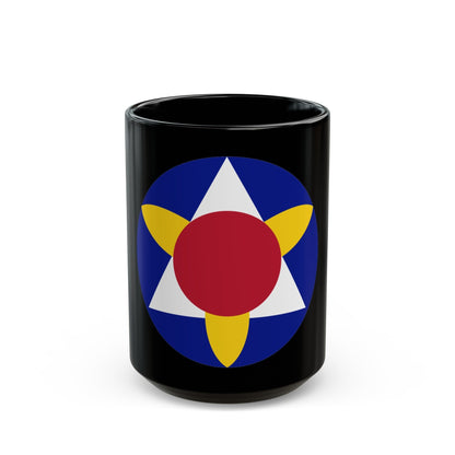 Bermuda Base Command (U.S. Army) Black Coffee Mug-15oz-The Sticker Space