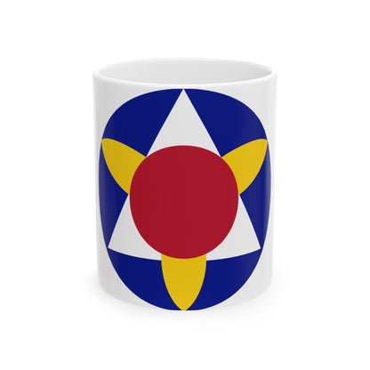 Bermuda Base Command (U.S. Army) White Coffee Mug-11oz-The Sticker Space