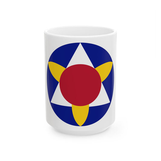 Bermuda Base Command (U.S. Army) White Coffee Mug-15oz-The Sticker Space