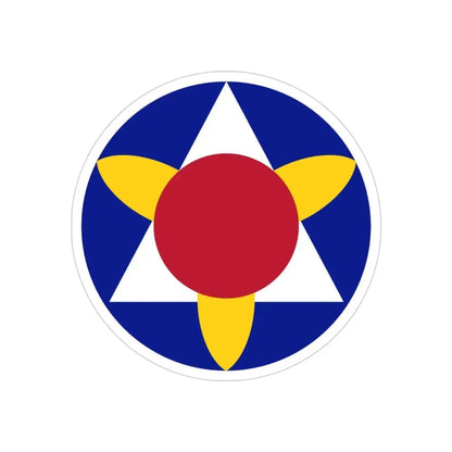 Bermuda Base Command (U.S. Army) REVERSE PRINT Transparent Die-Cut STICKER 4 Inch Die-Cut Transparent - The Sticker Space