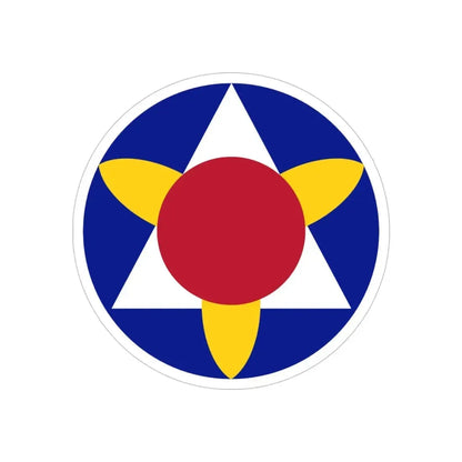 Bermuda Base Command (U.S. Army) REVERSE PRINT Transparent Die-Cut STICKER 5 Inch Die-Cut Transparent - The Sticker Space