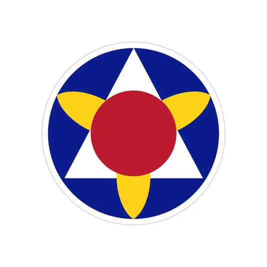 Bermuda Base Command (U.S. Army) REVERSE PRINT Transparent Die-Cut STICKER 6 Inch Die-Cut Transparent - The Sticker Space