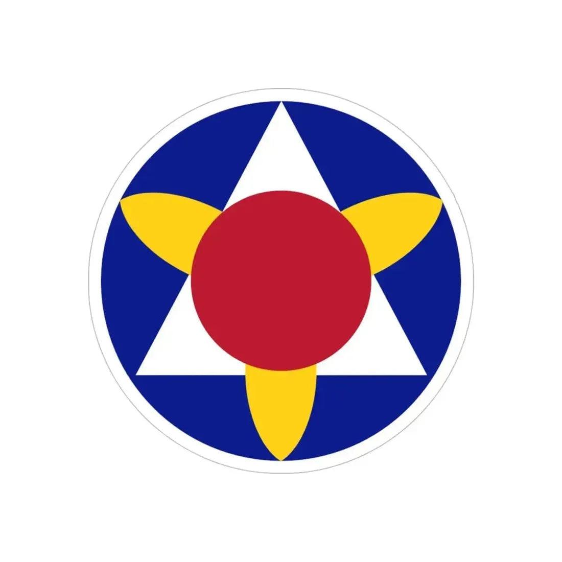 Bermuda Base Command (U.S. Army) REVERSE PRINT Transparent Die-Cut STICKER - The Sticker Space