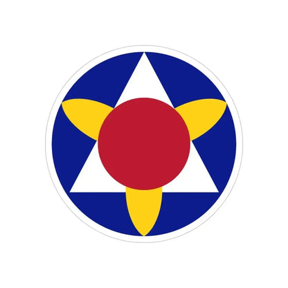 Bermuda Base Command (U.S. Army) REVERSE PRINT Transparent Die-Cut STICKER - The Sticker Space