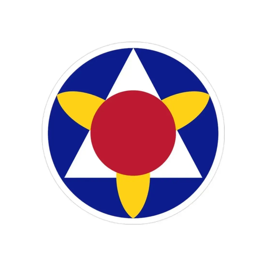 Bermuda Base Command (U.S. Army) REVERSE PRINT Transparent Die-Cut STICKER - The Sticker Space