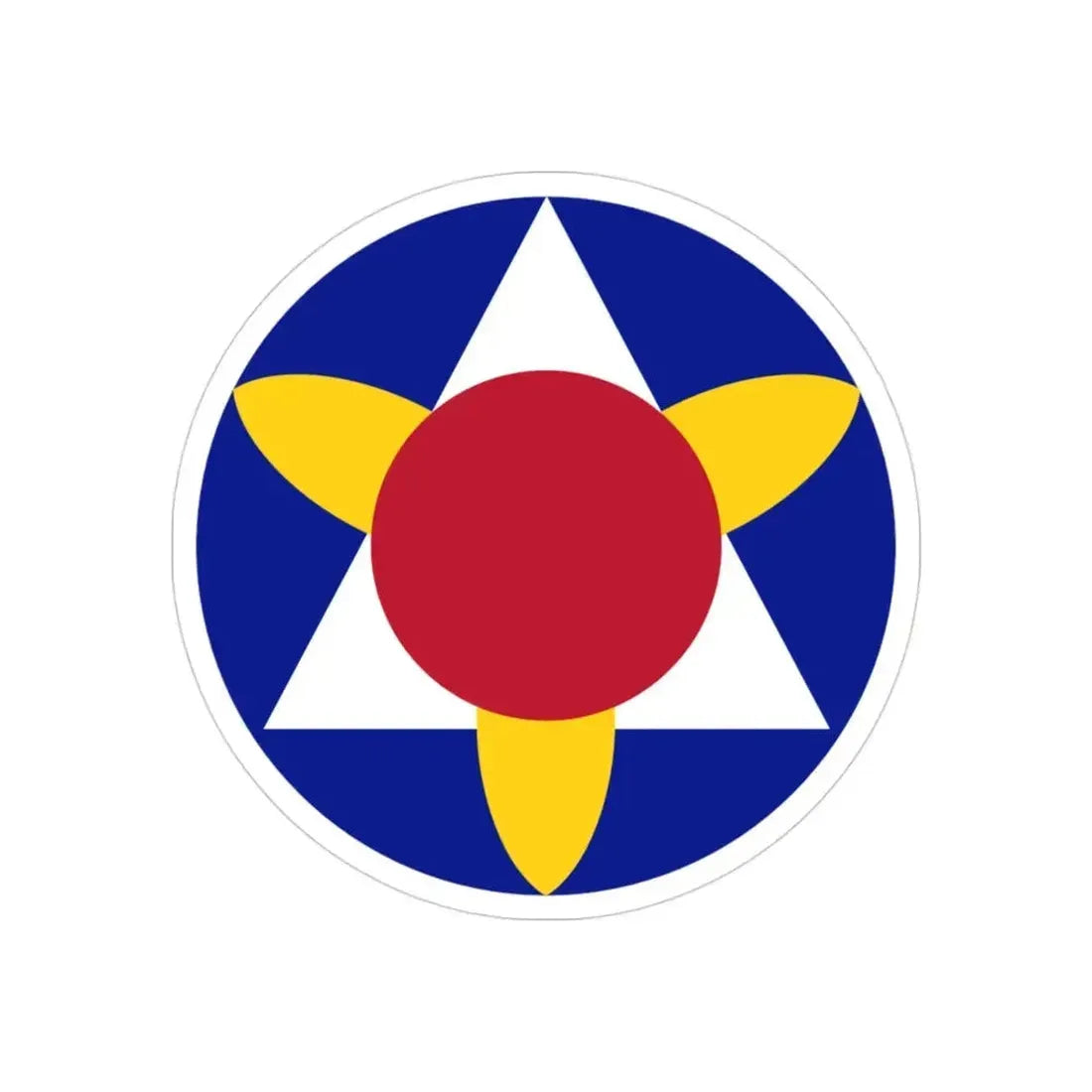 Bermuda Base Command (U.S. Army) REVERSE PRINT Transparent Die-Cut STICKER - The Sticker Space