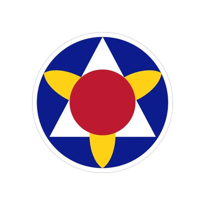 Bermuda Base Command (U.S. Army) REVERSE PRINT Transparent Die-Cut STICKER - The Sticker Space