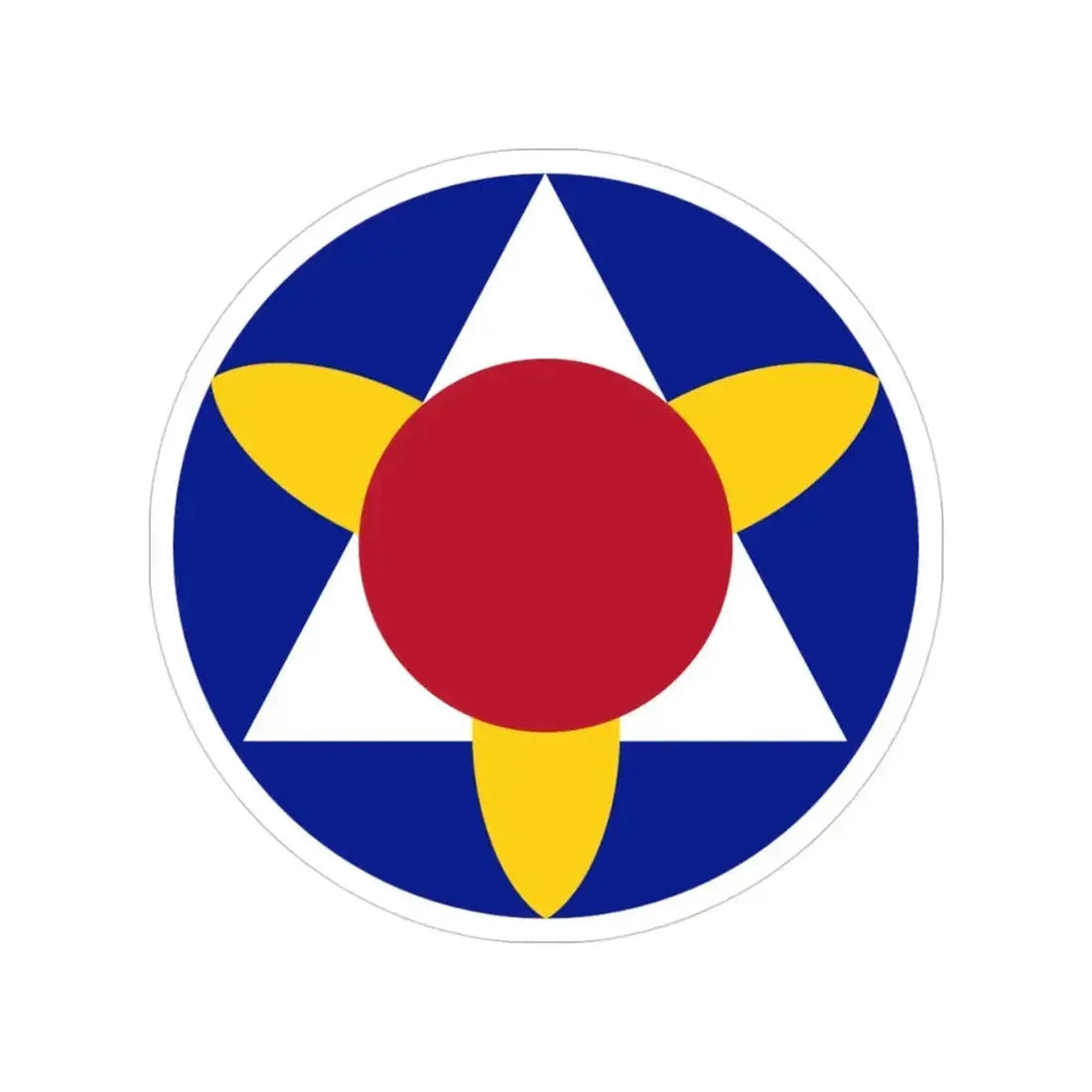 Bermuda Base Command (U.S. Army) Transparent STICKER Die-Cut Vinyl Decal 3 Inch - The Sticker Space
