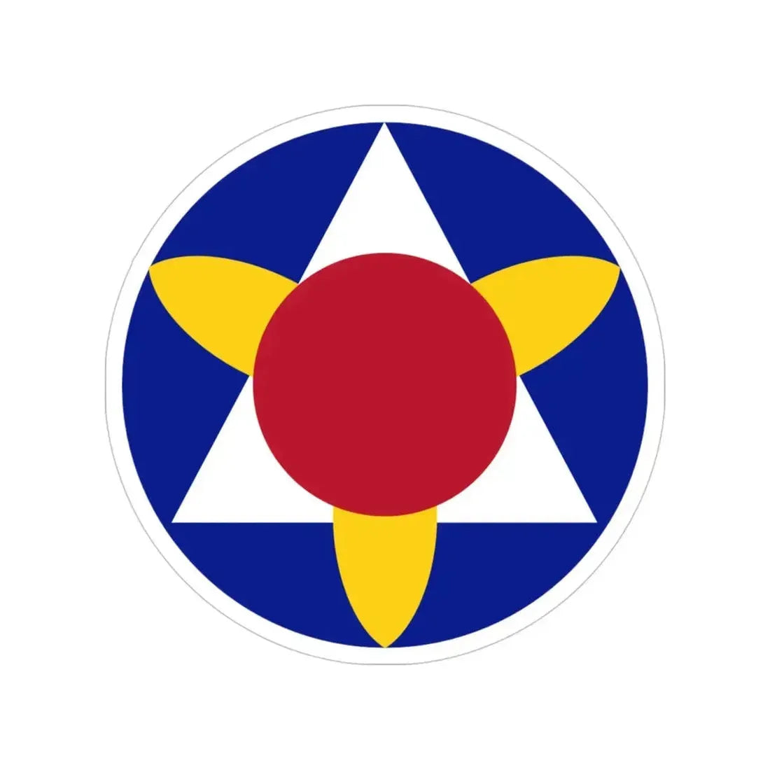 Bermuda Base Command (U.S. Army) Transparent STICKER Die-Cut Vinyl Decal 4 Inch - The Sticker Space