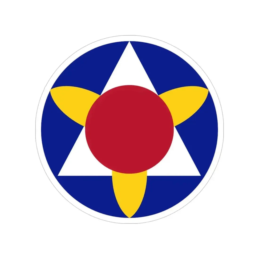 Bermuda Base Command (U.S. Army) Transparent STICKER Die-Cut Vinyl Decal 5 Inch - The Sticker Space