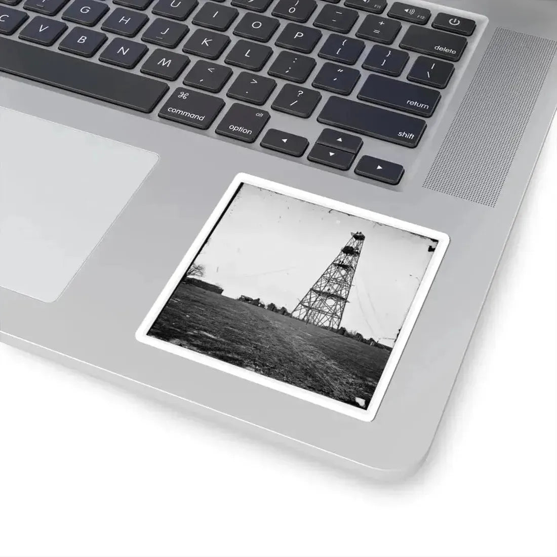 Bermuda Hundred, Va. Butler's Signal Tower; Another View (U.S. Civil War) STICKER Vinyl Kiss-Cut Decal - The Sticker Space