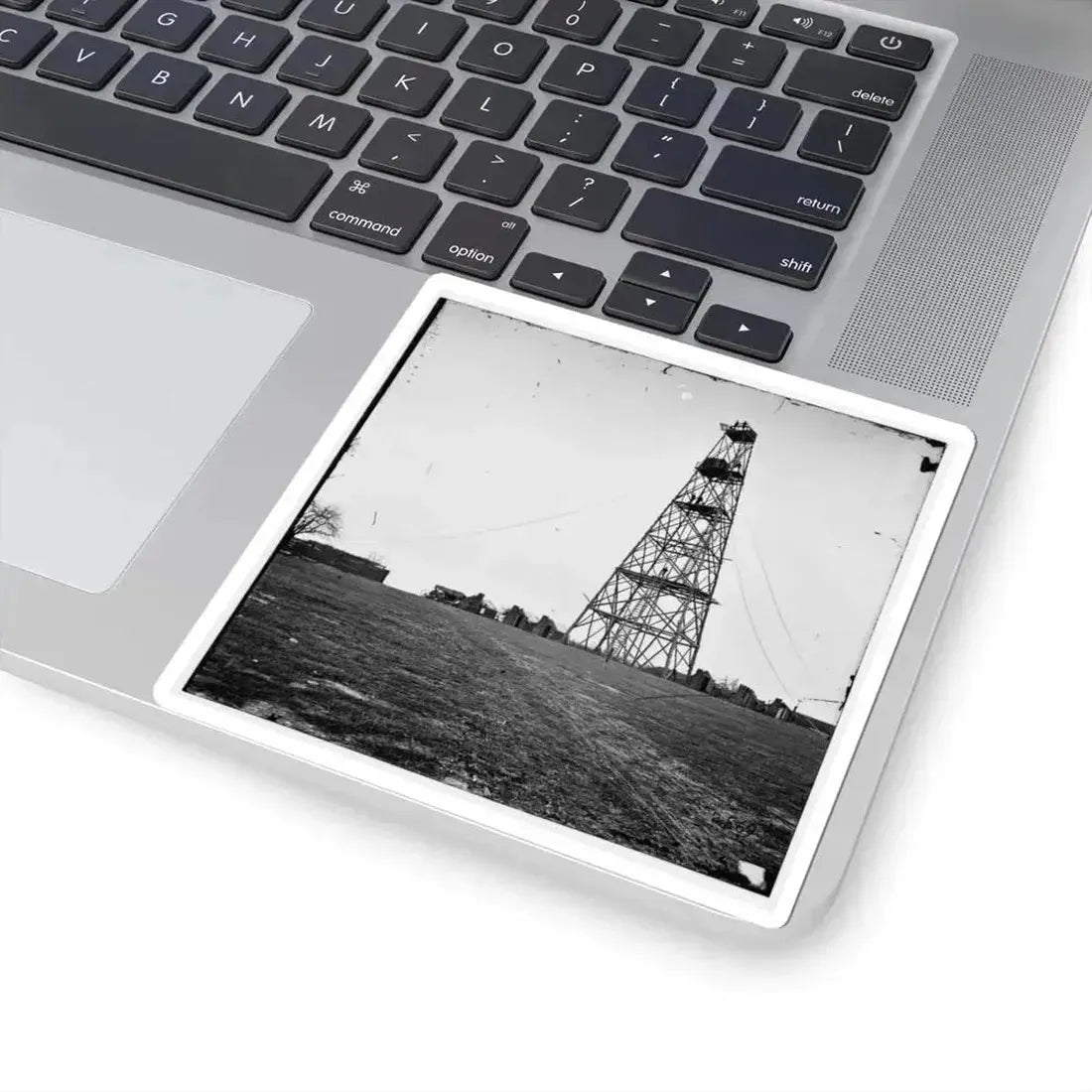 Bermuda Hundred, Va. Butler's Signal Tower; Another View (U.S. Civil War) STICKER Vinyl Kiss-Cut Decal - The Sticker Space