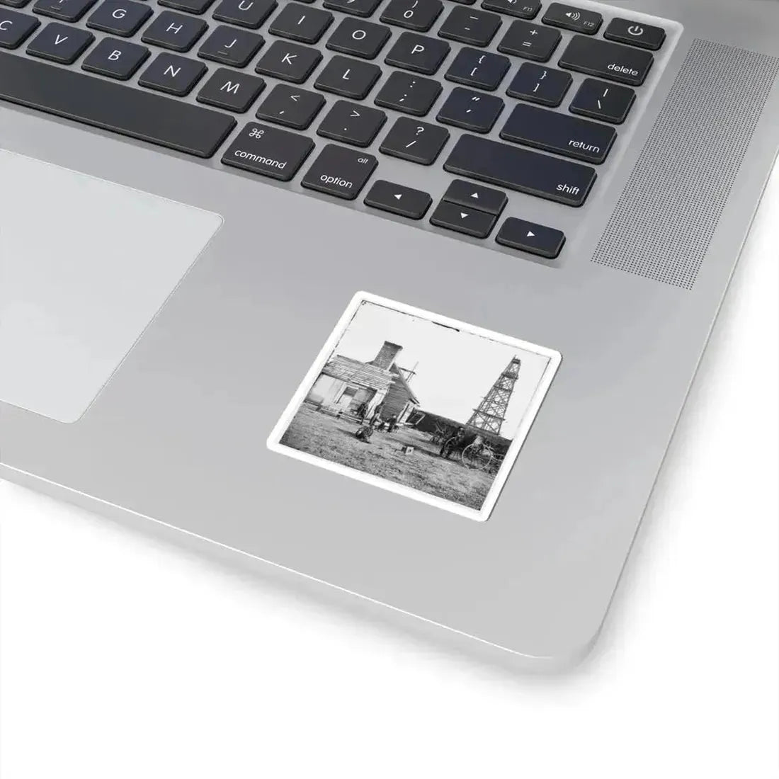 Bermuda Hundred, Va. Photographer at Butler's Signal Tower (U.S. Civil War) STICKER Vinyl Kiss-Cut Decal - The Sticker Space
