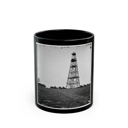 Bermuda Hundred, Va. Butler's Signal Tower; Another View (U.S. Civil War) Black Coffee Mug