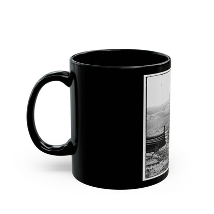 Bermuda Hundred, Va. Federal Earthworks On Left Of The Line, Near Point Of Rocks (U.S. Civil War) Black Coffee Mug