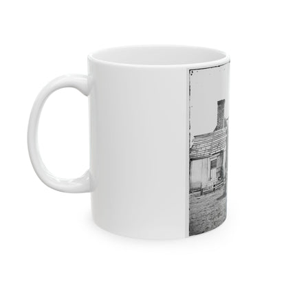 Bermuda Hundred, Va. Photographer At Butler's Signal Tower (U.S. Civil War) White Coffee Mug-The Sticker Space