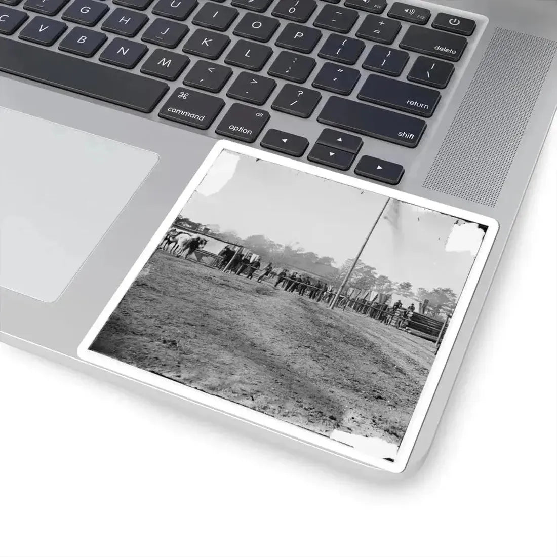 Bermuda Hundred, Virginia. Gen. Butler's Staff Officers Quarters (U.S. Civil War) STICKER Vinyl Kiss-Cut Decal - The Sticker Space