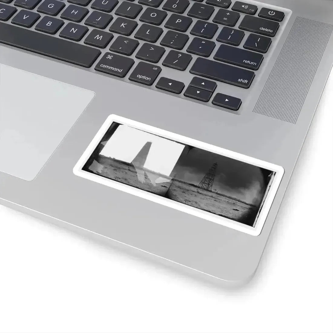 Bermuda Hundred, Virginia. Lookout Tower on Left of Bermuda Hundred Line (U.S. Civil War) STICKER Vinyl Kiss-Cut Decal - The Sticker Space