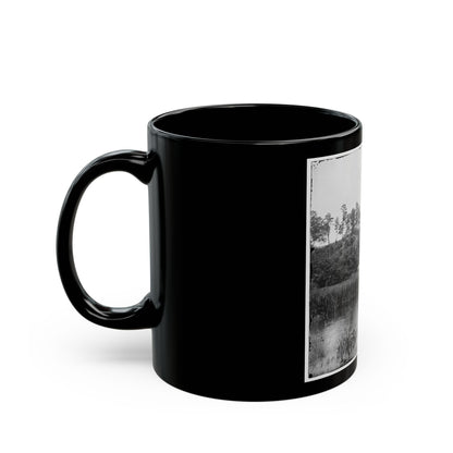 Bermuda Hundred, Virginia. Fishing On The James River (U.S. Civil War) Black Coffee Mug