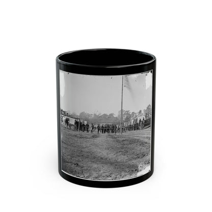 Bermuda Hundred, Virginia. Gen. Butler's Staff Officers Quarters (U.S. Civil War) Black Coffee Mug