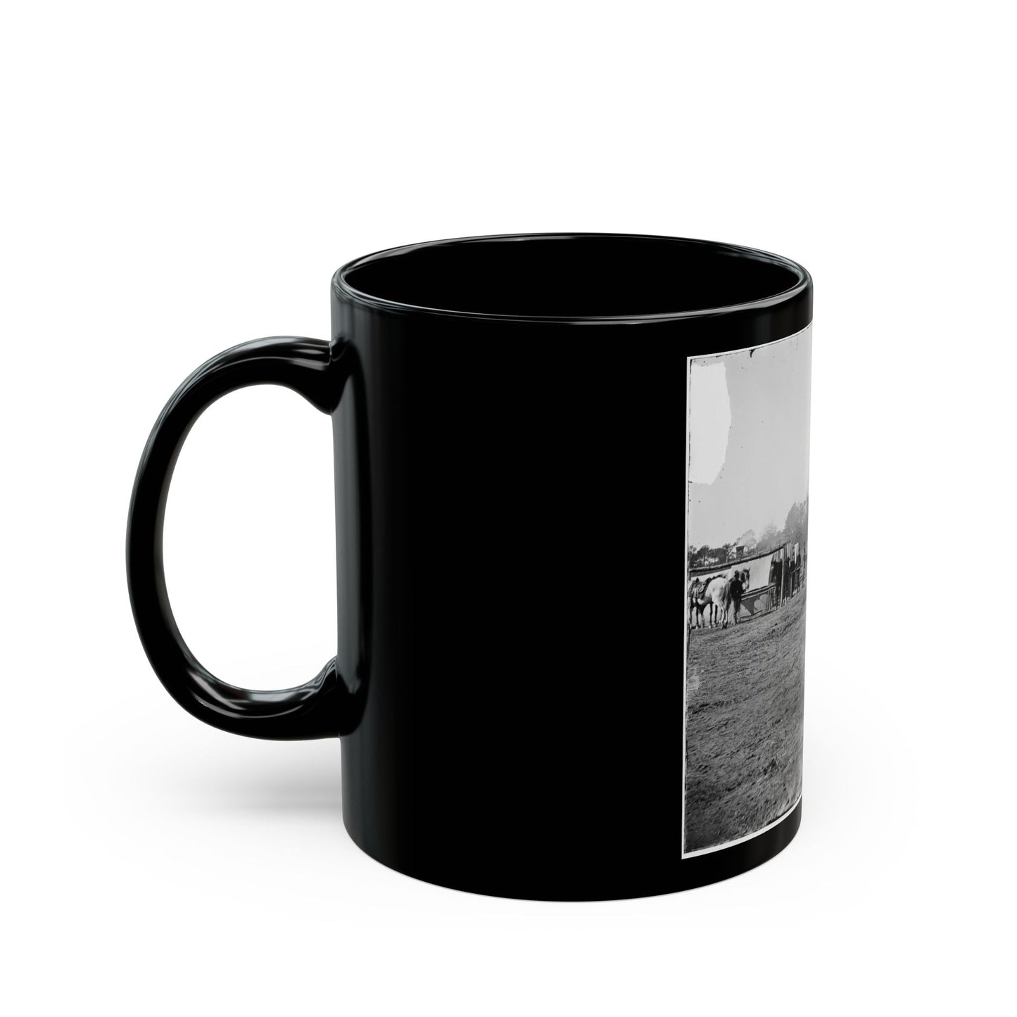 Bermuda Hundred, Virginia. Gen. Butler's Staff Officers Quarters (U.S. Civil War) Black Coffee Mug