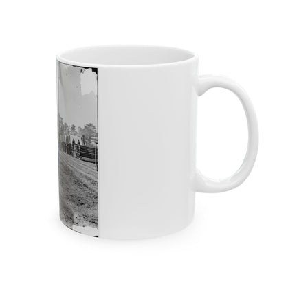 Bermuda Hundred, Virginia. Gen. Butler's Staff Officers Quarters (U.S. Civil War) White Coffee Mug-The Sticker Space