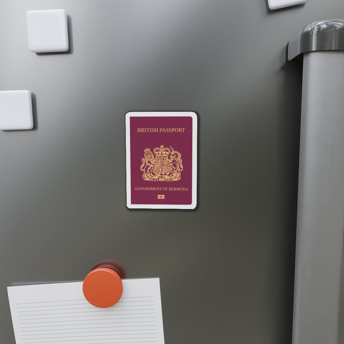 Bermuda Passport - Die-Cut Magnet-The Sticker Space