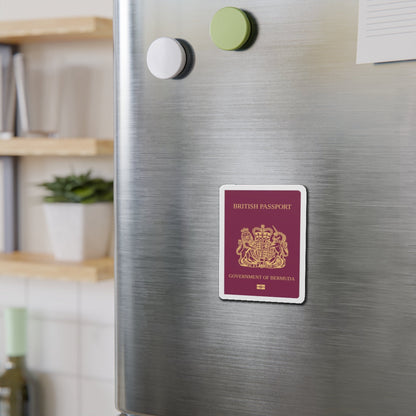 Bermuda Passport - Die-Cut Magnet-The Sticker Space