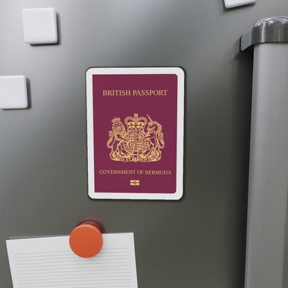 Bermuda Passport - Die-Cut Magnet-The Sticker Space