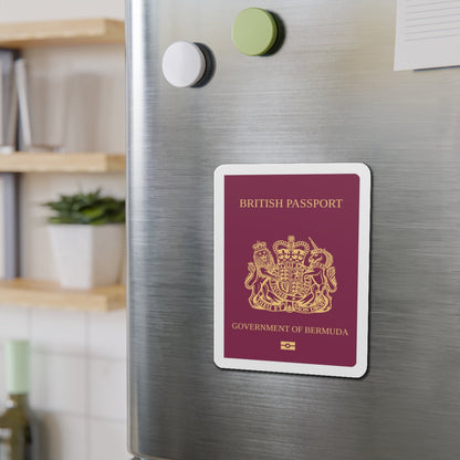 Bermuda Passport - Die-Cut Magnet-The Sticker Space