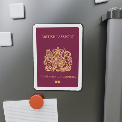 Bermuda Passport - Die-Cut Magnet-The Sticker Space