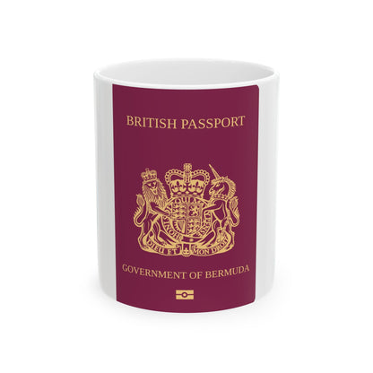 Bermuda Passport - White Coffee Mug