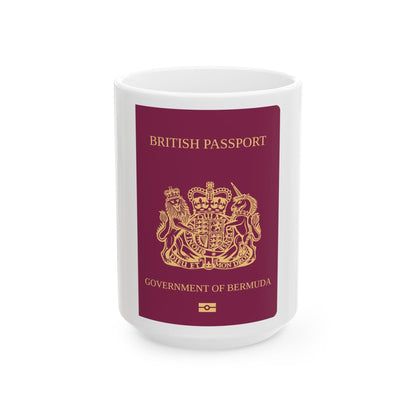 Bermuda Passport - White Coffee Mug