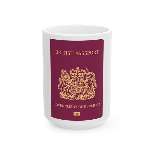 Bermuda Passport - White Coffee Mug