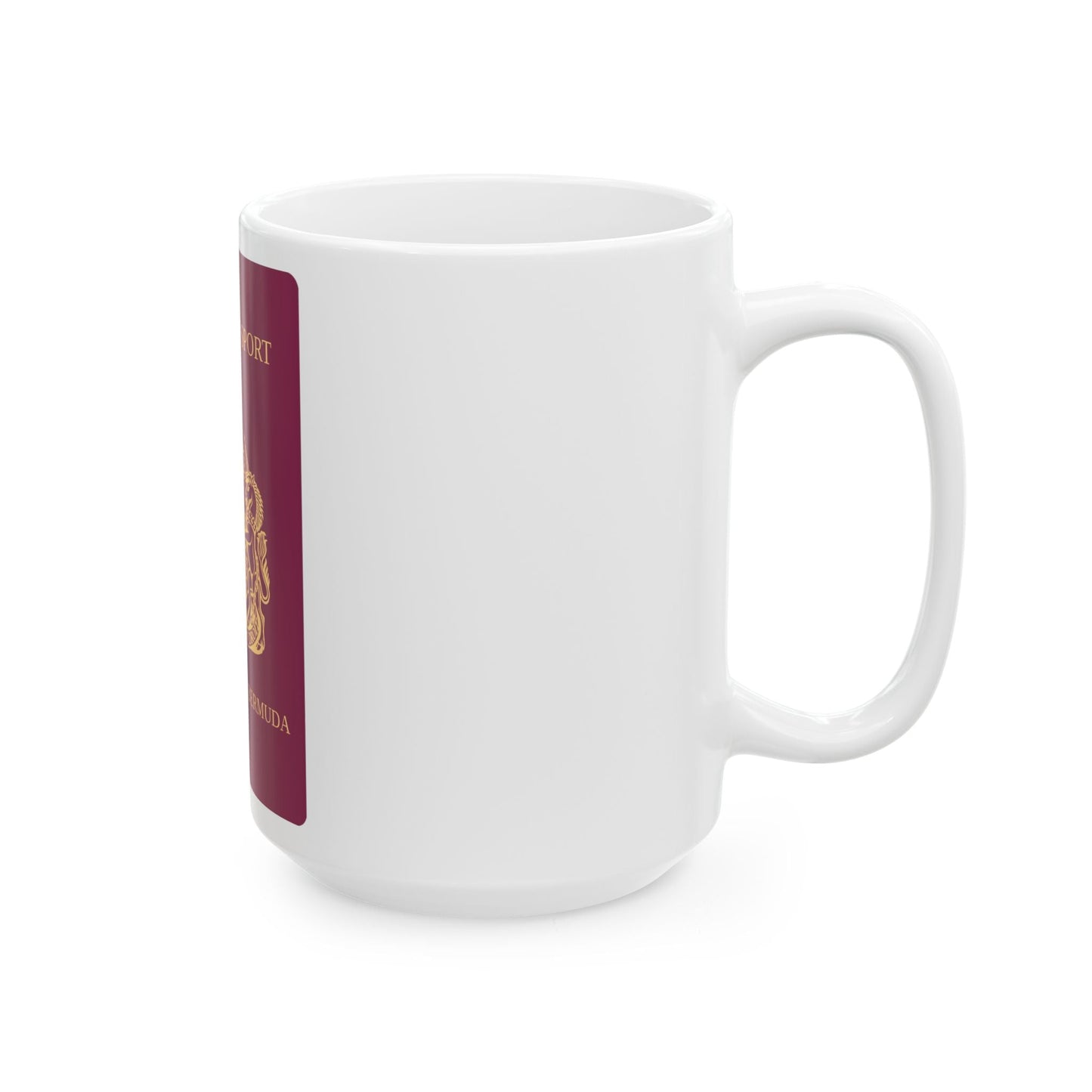 Bermuda Passport - White Coffee Mug