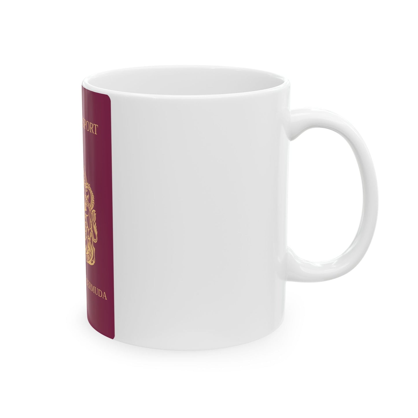 Bermuda Passport - White Coffee Mug