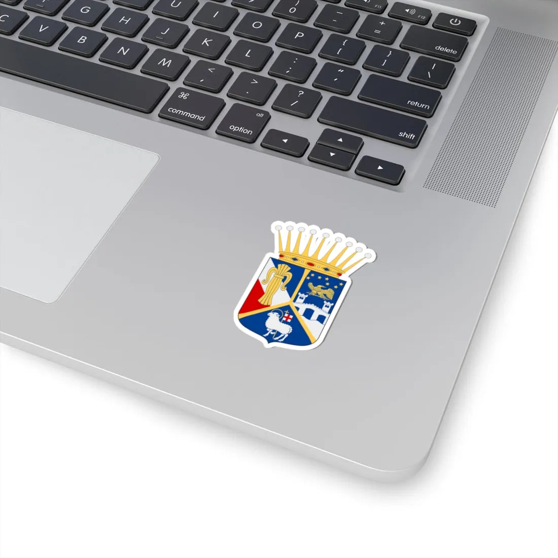 Bernadotte af Wisborg vapen (Sweden) (Coat of Arms) STICKER Vinyl Kiss-Cut Decal - The Sticker Space