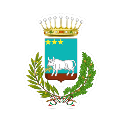 Bernalda-Stemma (Italy) (Coat of Arms) STICKER Vinyl Kiss-Cut Decal 2 Inch White - The Sticker Space