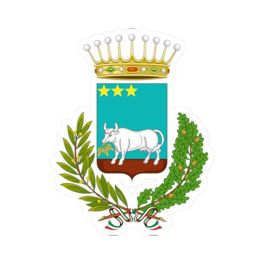 Bernalda-Stemma (Italy) (Coat of Arms) STICKER Vinyl Kiss-Cut Decal 2 Inch White - The Sticker Space