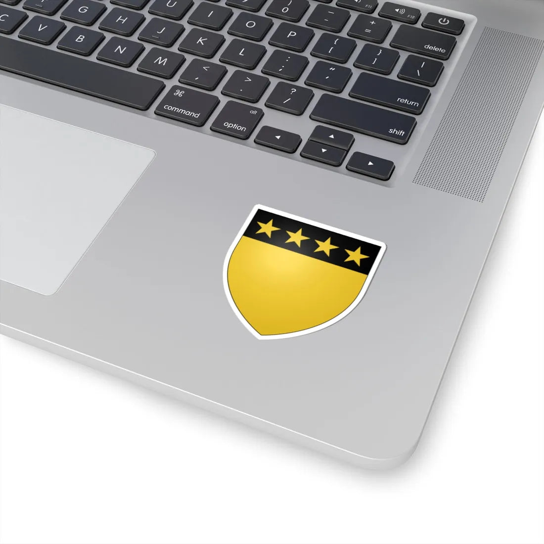 Bernard Freyberg Arms (New Zealand) (Coat of Arms) STICKER Vinyl Kiss-Cut Decal - The Sticker Space