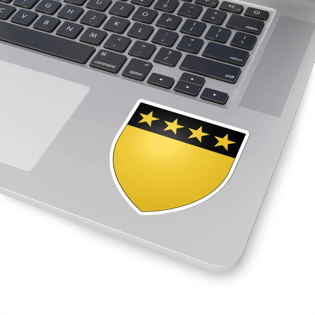 Bernard Freyberg Arms (New Zealand) (Coat of Arms) STICKER Vinyl Kiss-Cut Decal - The Sticker Space