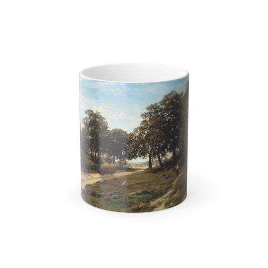 Berndt Lindholm (1841-1914) Summer Landscape - Color Changing Mug 11oz-11oz-The Sticker Space