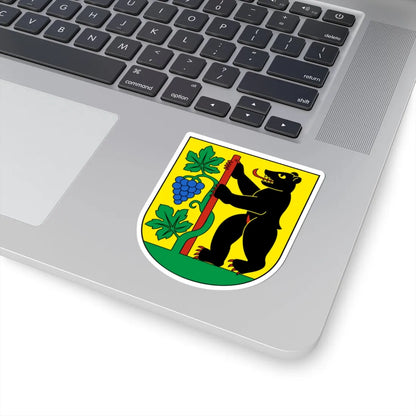 Berneck-blazon (Switzerland) (Coat of Arms) STICKER Vinyl Kiss-Cut Decal - The Sticker Space