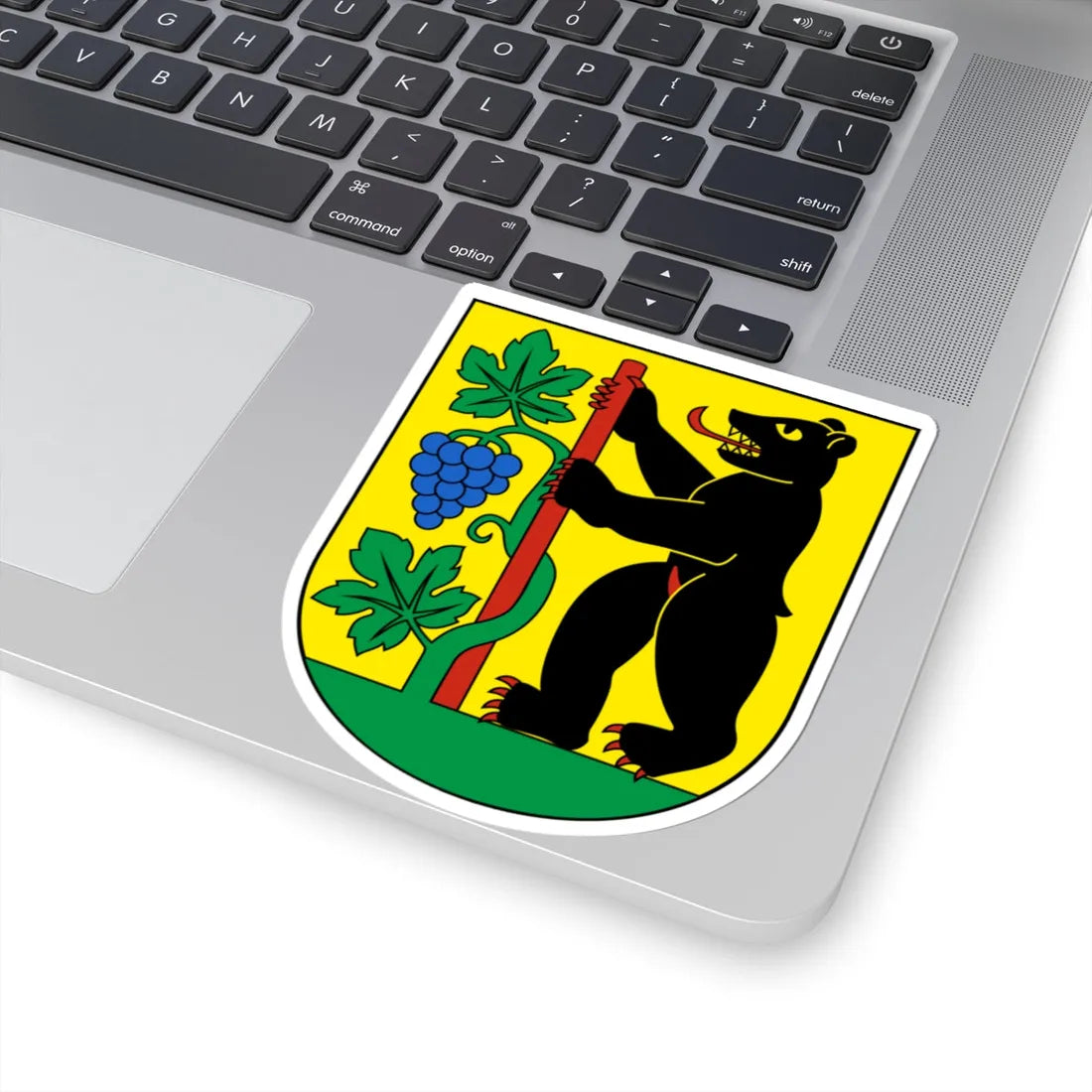 Berneck-blazon (Switzerland) (Coat of Arms) STICKER Vinyl Kiss-Cut Decal - The Sticker Space